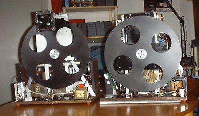 Disc monitor and camera