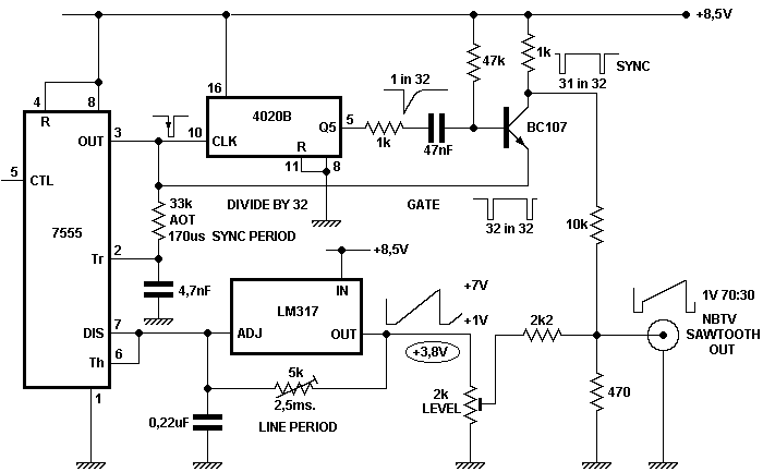 Electronic circuit diagram